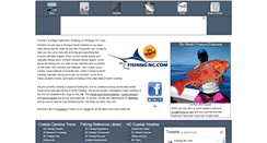 Desktop Screenshot of fishing-nc.com